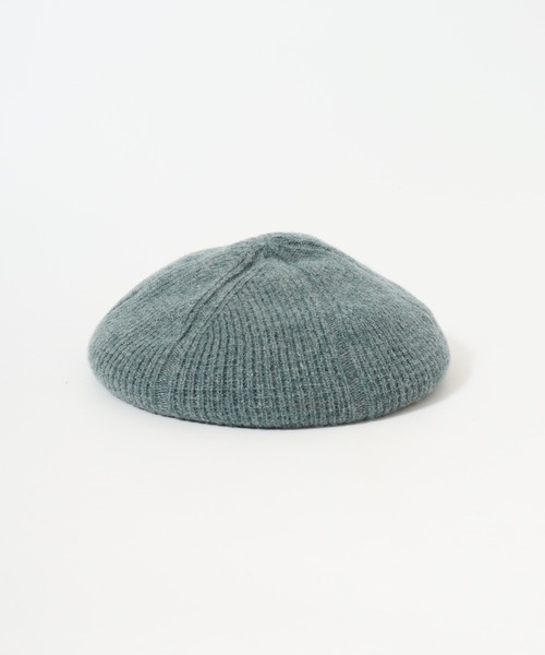 Sense of Grace(センスオブグレース)の「リブ編み サーモニットベレー(ハンチング/ベレー帽・メンズ・グレー/ブラック/ライトブルー/ブラウン・FREE)」の8枚目の写真