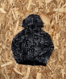 SHISKY（シスキー）の「ダンボールニット　フルZIPフーディ（パーカー）」