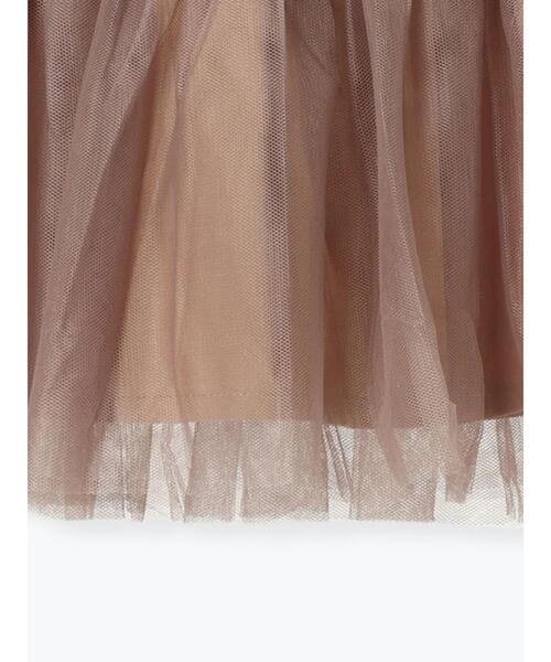 Samansa Mos2 Lagom(サマンサモスモスラーゴム)の「チュールスカート(スカート・キッズ・キナリ/モカ・小(S)/中(M)/大(L)/特(XL))」の7枚目の写真