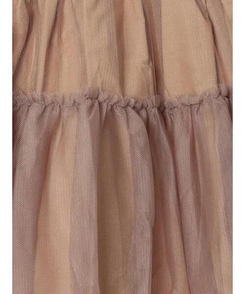 Samansa Mos2 Lagom(サマンサモスモスラーゴム)の「チュールスカート(スカート・キッズ・キナリ/モカ・小(S)/中(M)/大(L)/特(XL))」の5枚目の写真