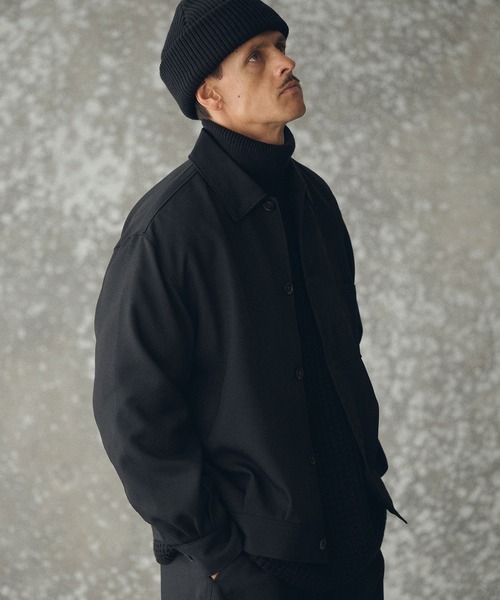 THEOREM(セオレム)の「mj11160- Wool-like Sharky Worker Jacket ワークジャケット(TRM-T7367)(その他アウター・メンズ・グレー/ブラック/ブラウン・M/L/XL)」の5枚目の写真
