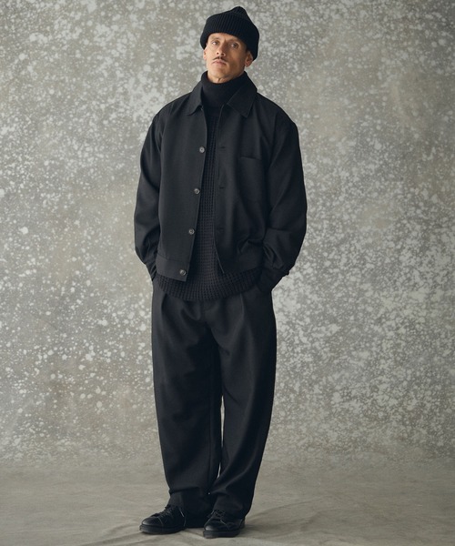 THEOREM(セオレム)の「mj11160- Wool-like Sharky Worker Jacket ワークジャケット(TRM-T7367)(その他アウター・メンズ・グレー/ブラック/ブラウン・M/L/XL)」の7枚目の写真