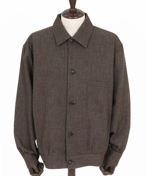 THEOREM(セオレム)の「mj11160- Wool-like Sharky Worker Jacket ワークジャケット(TRM-T7367)(その他アウター・メンズ・グレー/ブラック/ブラウン・M/L/XL)」の18枚目の写真