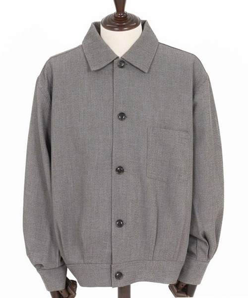 THEOREM(セオレム)の「mj11160- Wool-like Sharky Worker Jacket ワークジャケット(TRM-T7367)(その他アウター・メンズ・グレー/ブラック/ブラウン・M/L/XL)」の20枚目の写真