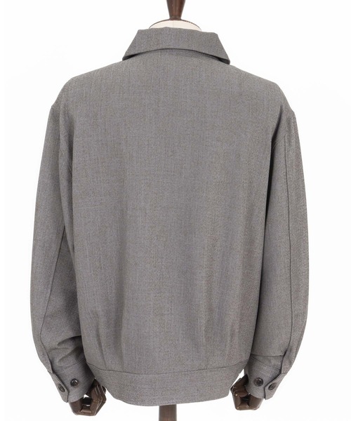 THEOREM(セオレム)の「mj11160- Wool-like Sharky Worker Jacket ワークジャケット(TRM-T7367)(その他アウター・メンズ・グレー/ブラック/ブラウン・M/L/XL)」の21枚目の写真