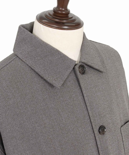 THEOREM(セオレム)の「mj11160- Wool-like Sharky Worker Jacket ワークジャケット(TRM-T7367)(その他アウター・メンズ・グレー/ブラック/ブラウン・M/L/XL)」の22枚目の写真