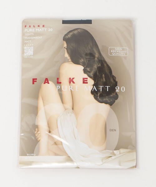 FALKE（ファルケ）の「＜FALKE＞ PureMatt20Tights（タイツ/ストッキング・レディース・ナチュラル/ブラック/ダークブラウン/ネイビー・FREE）」の4枚目の写真