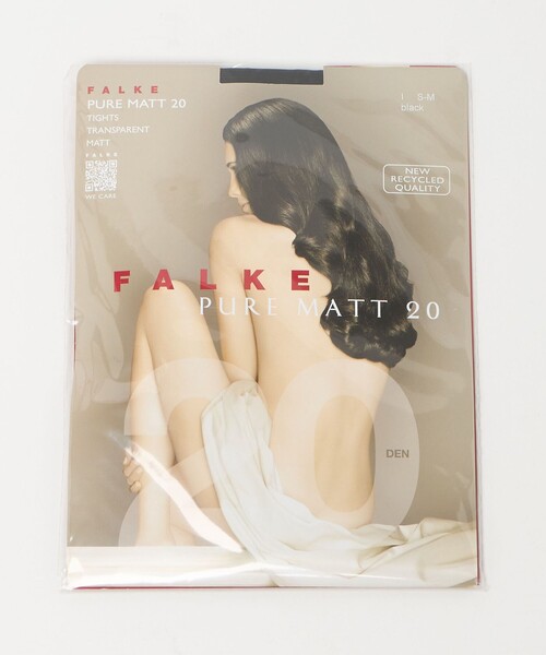 FALKE（ファルケ）の「＜FALKE＞ PureMatt20Tights（タイツ/ストッキング・レディース・ナチュラル/ブラック/ダークブラウン/ネイビー・FREE）」の2枚目の写真