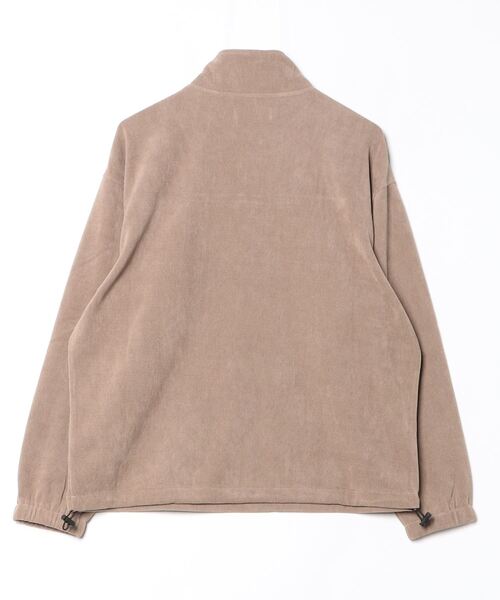many men many mind（メニーメンメニーマインド）の「MANYMENMANYMINDS / カットコーデュロイ/ハーフZIP（スウェット・メンズ・ベージュ/ブラック・LARGE/X-LARGE/MEDIUM）」の3枚目の写真