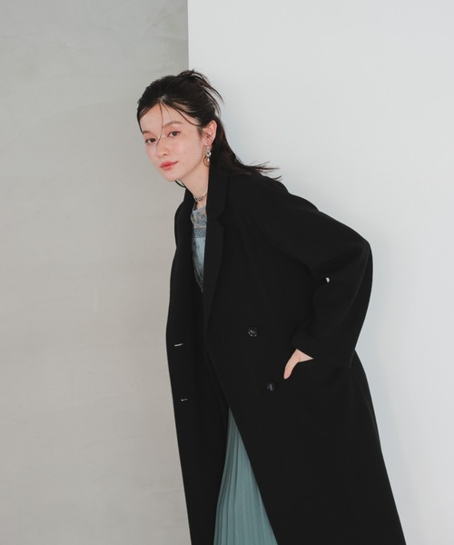 Dorry Doll(ドリードール)の「チェスターコート(チェスターコート・レディース・チャコール/ベージュ/ブラック・MEDIUM)」の1枚目の写真