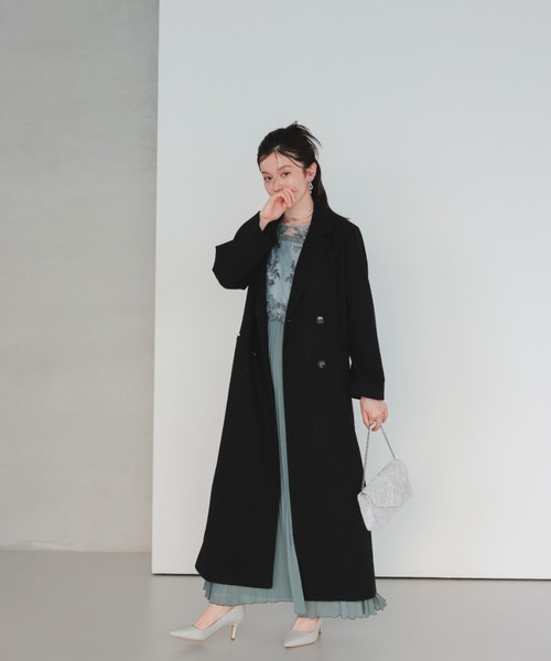 Dorry Doll(ドリードール)の「チェスターコート(チェスターコート・レディース・チャコール/ベージュ/ブラック・MEDIUM)」の6枚目の写真