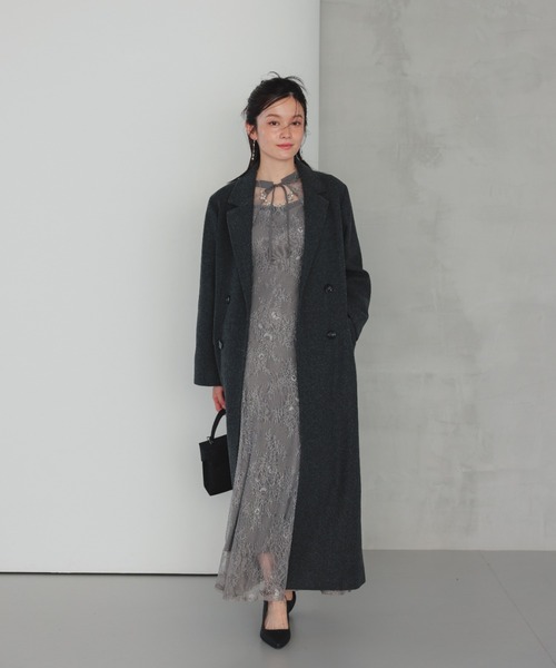 Dorry Doll(ドリードール)の「チェスターコート(チェスターコート・レディース・チャコール/ベージュ/ブラック・MEDIUM)」の16枚目の写真