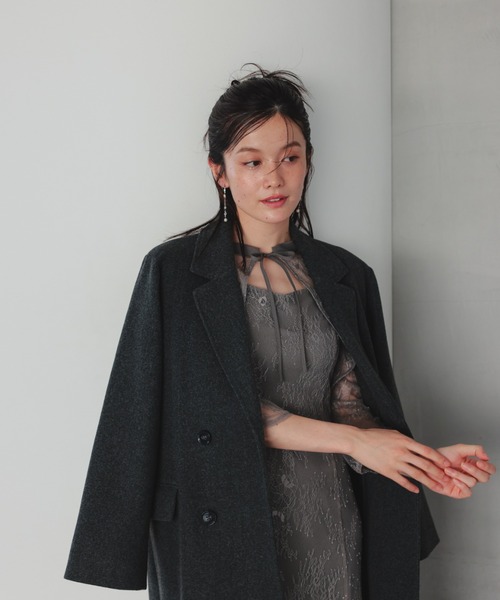 Dorry Doll(ドリードール)の「チェスターコート(チェスターコート・レディース・チャコール/ベージュ/ブラック・MEDIUM)」の20枚目の写真