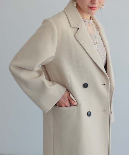 Dorry Doll(ドリードール)の「チェスターコート(チェスターコート・レディース・チャコール/ベージュ/ブラック・MEDIUM)」の15枚目の写真