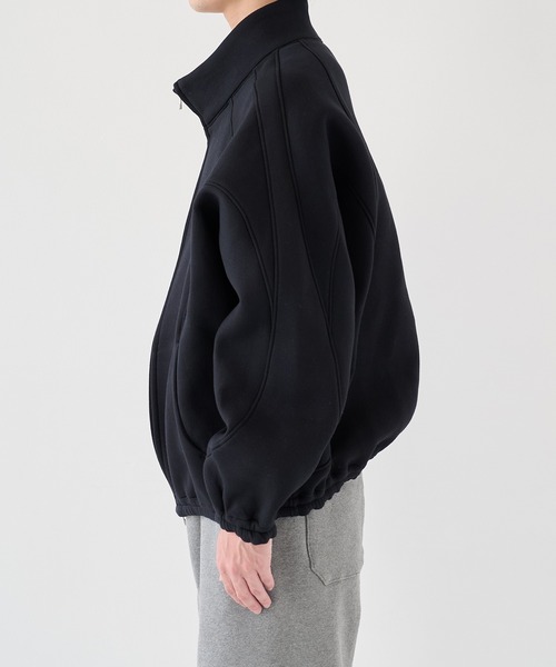 STUDIOUS（ステュディオス）の「【STUDIOUS】キリカエトラックジャケット（ブルゾン・メンズ・ブラック・2/1）」の3枚目の写真