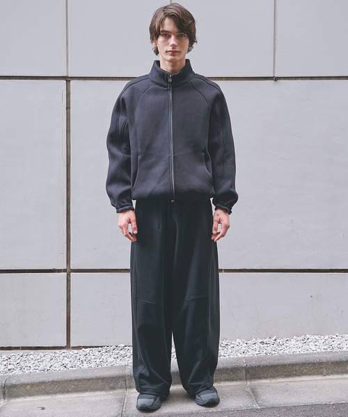 STUDIOUS（ステュディオス）の「【STUDIOUS】キリカエトラックジャケット（ブルゾン・メンズ・ブラック・2/1）」の13枚目の写真