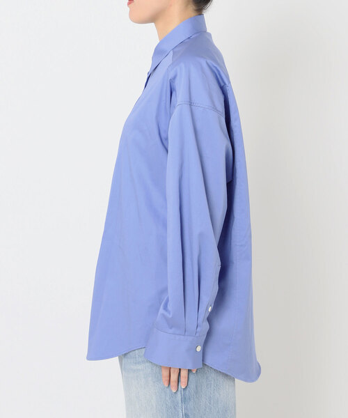 plage（プラージュ）の「PEACH COTTON シャツ（シャツ/ブラウス・レディース・サックスブルー/ホワイト・FREE）」の11枚目の写真