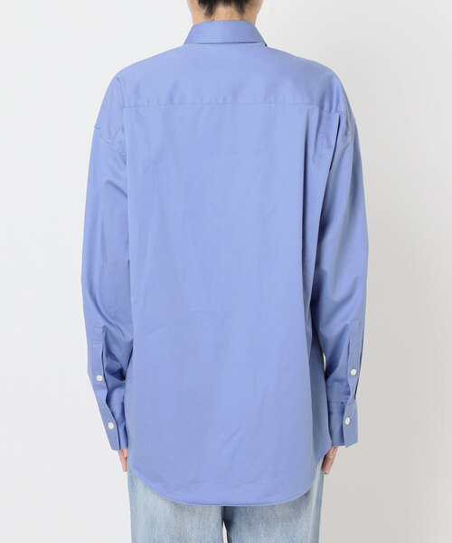 plage（プラージュ）の「PEACH COTTON シャツ（シャツ/ブラウス・レディース・サックスブルー/ホワイト・FREE）」の12枚目の写真