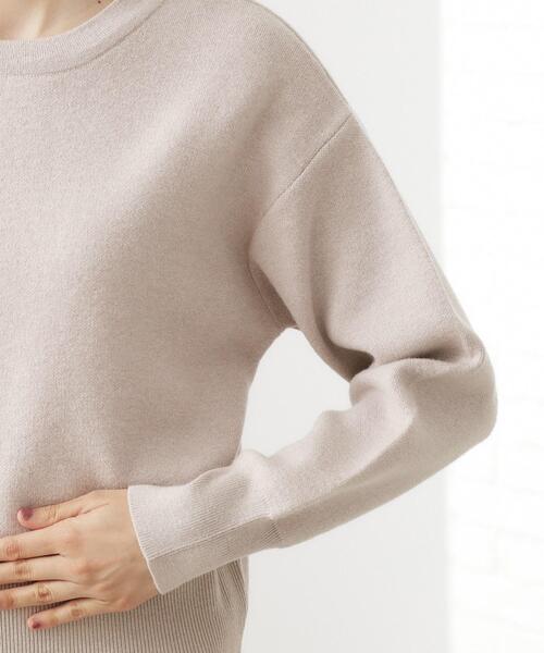 THE SHOP TK （ザ ショップ ティーケー ）の「【前後2WAY】ニットセットアップ（セットアップ・レディース・スミクロ/ダークグリーン/ナチュラル・12/13）」の11枚目の写真