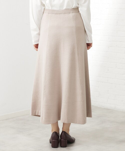 THE SHOP TK （ザ ショップ ティーケー ）の「【前後2WAY】ニットセットアップ（セットアップ・レディース・スミクロ/ダークグリーン/ナチュラル・12/13）」の16枚目の写真