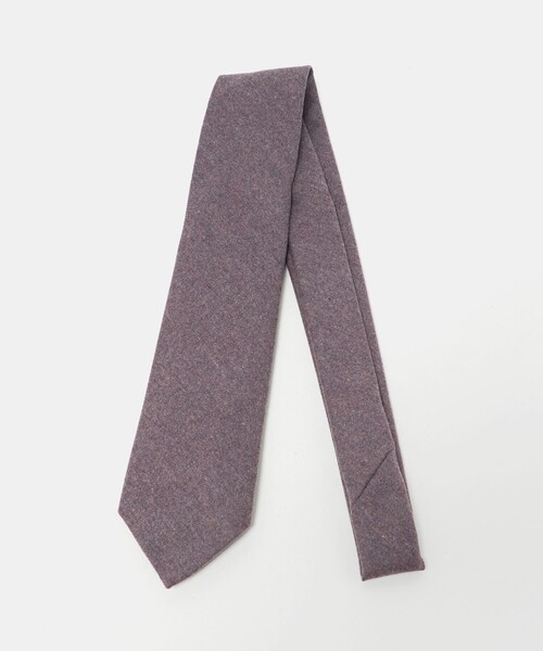 green label relaxing(グリーンレーベルリラクシング)の「<Bleck>8.0cm TALLIA ソリッド ネクタイ(ネクタイ・メンズ・ネイビー/パープル/ベージュ・FREE)」の3枚目の写真