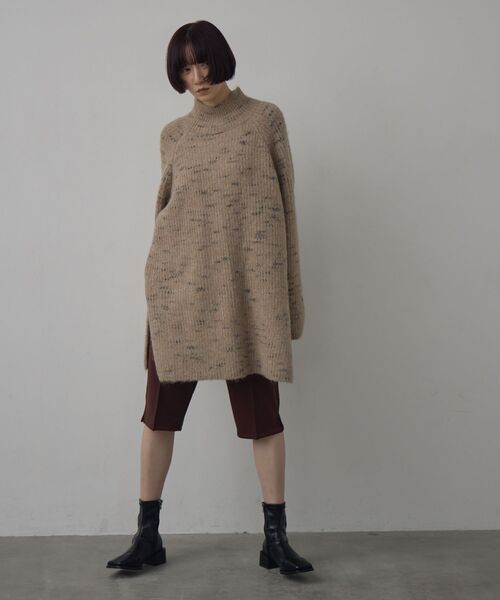 kivi（キヴィ）の「カプリパンツ（その他パンツ・レディース・ブラック/ダークブラウン・FREE）」の4枚目の写真