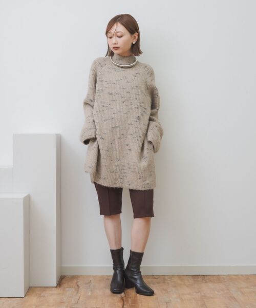 kivi（キヴィ）の「カプリパンツ（その他パンツ・レディース・ブラック/ダークブラウン・FREE）」の8枚目の写真