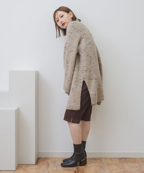 kivi（キヴィ）の「カプリパンツ（その他パンツ・レディース・ブラック/ダークブラウン・FREE）」の9枚目の写真