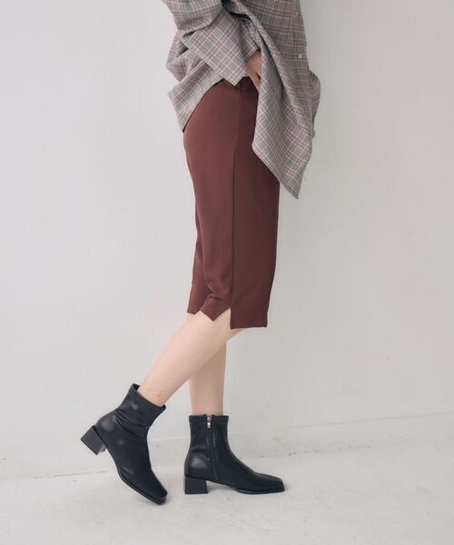 kivi（キヴィ）の「カプリパンツ（その他パンツ・レディース・ブラック/ダークブラウン・FREE）」の13枚目の写真