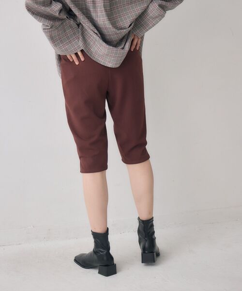 kivi（キヴィ）の「カプリパンツ（その他パンツ・レディース・ブラック/ダークブラウン・FREE）」の12枚目の写真