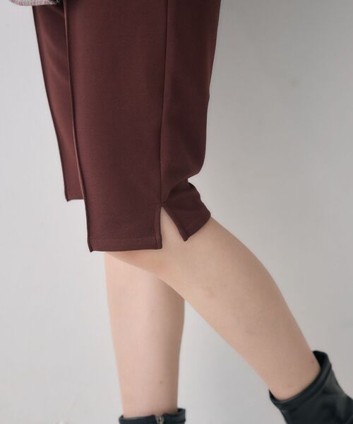kivi（キヴィ）の「カプリパンツ（その他パンツ・レディース・ブラック/ダークブラウン・FREE）」の11枚目の写真