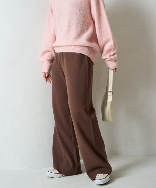 セール】限定展開 ニット ワイド イージーパンツ（その他パンツ