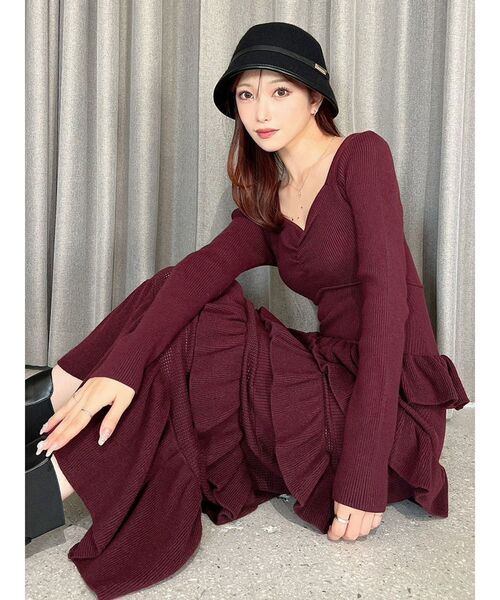 RESEXXY（リゼクシー）の「フェルトベルハット（ハット・レディース・チャコールグレー/ブラック/ベージュ・FREE）」の6枚目の写真