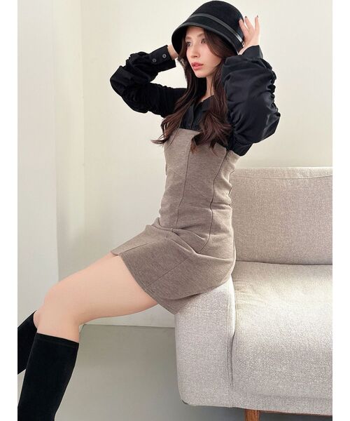 RESEXXY（リゼクシー）の「フェルトベルハット（ハット・レディース・チャコールグレー/ブラック/ベージュ・FREE）」の15枚目の写真