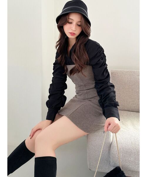 RESEXXY（リゼクシー）の「フェルトベルハット（ハット・レディース・チャコールグレー/ブラック/ベージュ・FREE）」の16枚目の写真