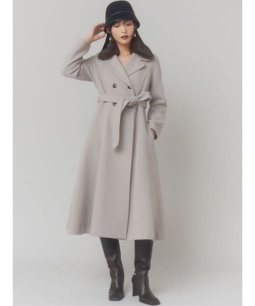 RESEXXY（リゼクシー）の「フェルトベルハット（ハット・レディース・チャコールグレー/ブラック/ベージュ・FREE）」の17枚目の写真