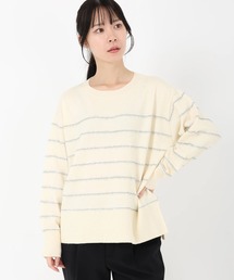 STRAWBERRY-FIELDS | ソフィースフレ_シャイニーボーダーニット(ニット/セーター)