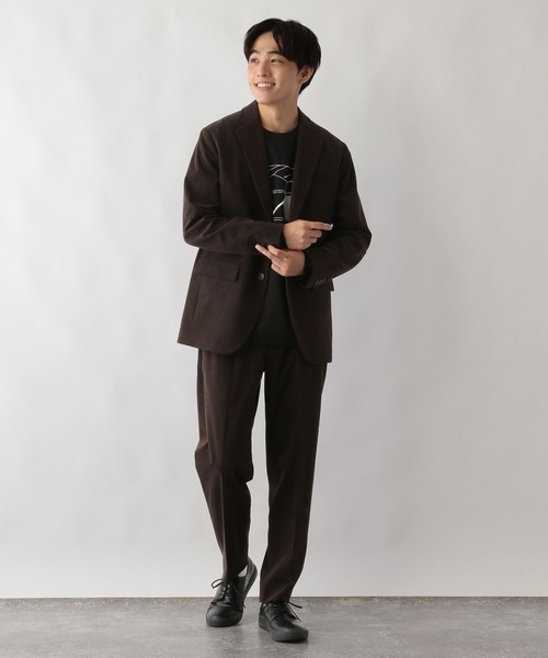 GLOBAL WORK（グローバルワーク）の「やわらかリッチコーデュロイパンツ/576740（その他パンツ・メンズ・ダークブラウン/チャコールグレー/グレイッシュベージュ・SMALL/MEDIUM/LARGE/X-LARGE）」の9枚目の写真