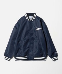 Champion | ＜Champion＞サテン ベースボール ジャケット(その他アウター)