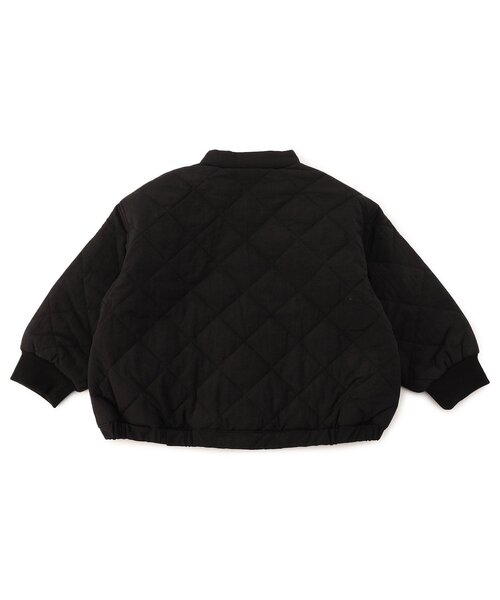 BREEZE（ブリーズ）の「【ジュニア対応】リバーシブルキルト&切替ジャケット（テーラードジャケット・キッズ・アイボリー/ブラック・90/110/120/80/100/130/140）」の3枚目の写真
