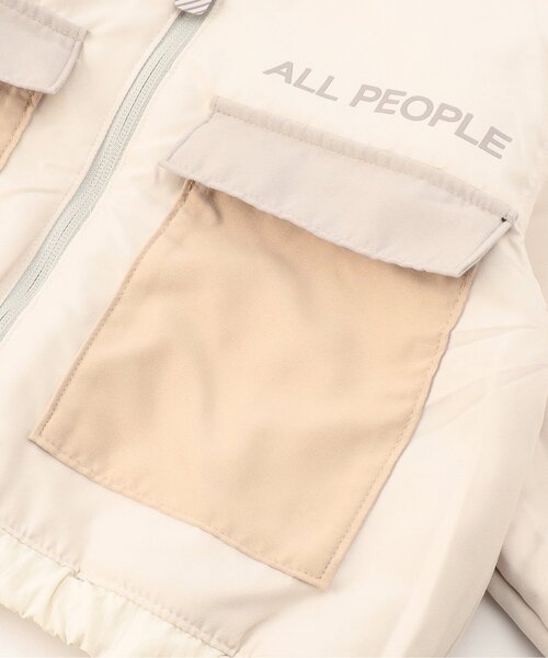 BREEZE（ブリーズ）の「【ジュニア対応】リバーシブルキルト&切替ジャケット（テーラードジャケット・キッズ・アイボリー/ブラック・90/110/120/80/100/130/140）」の8枚目の写真