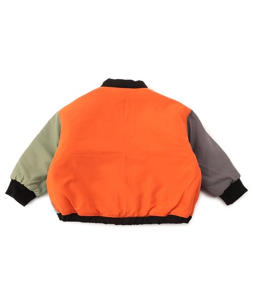 BREEZE（ブリーズ）の「【ジュニア対応】リバーシブルキルト&切替ジャケット（テーラードジャケット・キッズ・アイボリー/ブラック・90/110/120/80/100/130/140）」の14枚目の写真