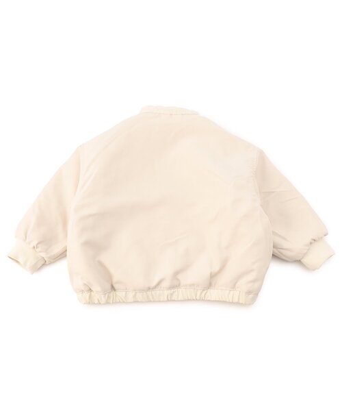 BREEZE（ブリーズ）の「【ジュニア対応】リバーシブルキルト&切替ジャケット（テーラードジャケット・キッズ・アイボリー/ブラック・90/110/120/80/100/130/140）」の15枚目の写真