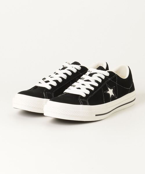 CONVERSE(コンバース)の「ONE STAR SUEDE(スニーカー・メンズ・ブラック・26.5cm/27.0cm/27.5cm)」の1枚目の写真