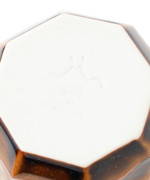 TOKYO CULTUART by BEAMS（トウキョウカルチャートバイビームス）の「AKIHIRO WOODWORKS × ONE KILN / jincup Ceramic L WoodGraze（グラス/マグカップ/タンブラー・レディース・ブラウン・ONE SIZE）」の6枚目の写真