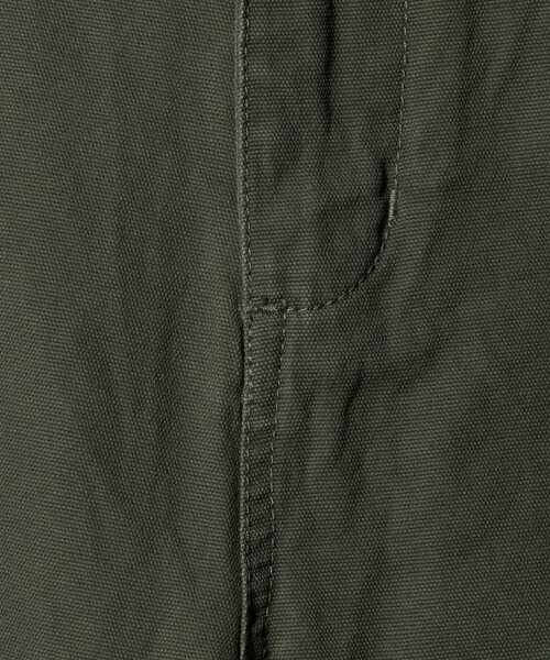 A DAY IN THE LIFE UNITED ARROWS(アデイインザライフユナイテッドアローズ)の「ウォッシュ ダッククロス カーゴパンツ<A DAY IN THE LIFE>(スラックス・メンズ・オリーブ/ダークグレー・L/M)」の11枚目の写真