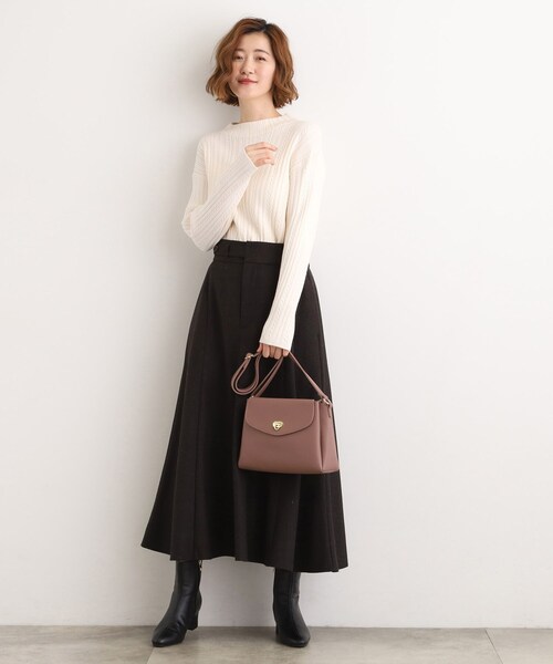 grove（グローブ）の「人間工学フラップ3層ショルダー（ショルダーバッグ・レディース・シルバー系その他/ライトグレー/ピンク系/ブラック・00）」の16枚目の写真