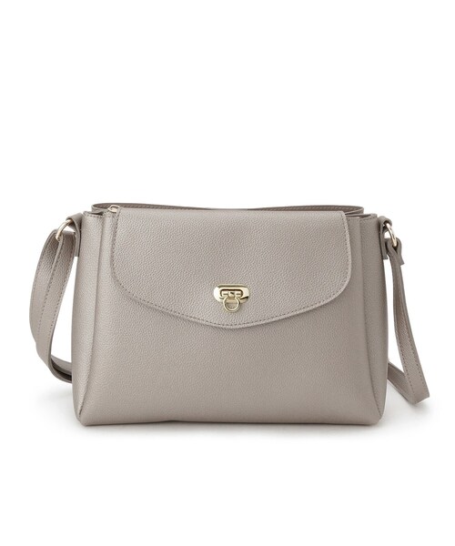 grove（グローブ）の「人間工学フラップ3層ショルダー（ショルダーバッグ・レディース・シルバー系その他/ライトグレー/ピンク系/ブラック・00）」の18枚目の写真