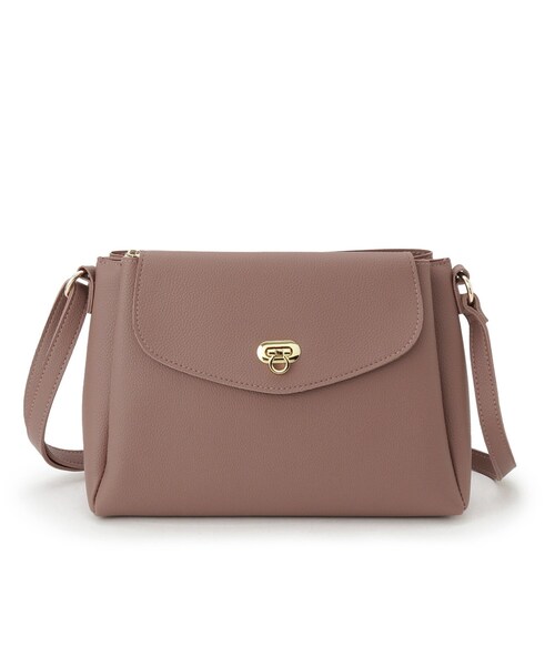 grove（グローブ）の「人間工学フラップ3層ショルダー（ショルダーバッグ・レディース・シルバー系その他/ライトグレー/ピンク系/ブラック・00）」の20枚目の写真