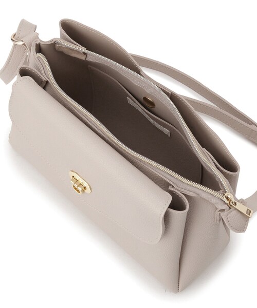 grove（グローブ）の「人間工学フラップ3層ショルダー（ショルダーバッグ・レディース・シルバー系その他/ライトグレー/ピンク系/ブラック・00）」の13枚目の写真